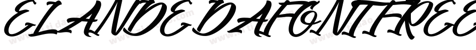 ELANDE DAFONT FREE字体转换
